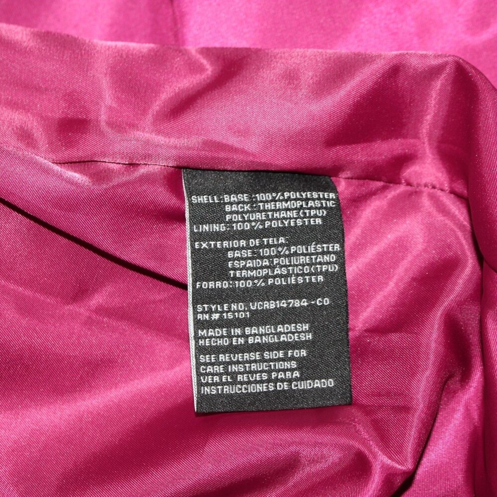 Vince Camuto Women's Pink Fuchsia Lightweight Rain Jacket in size XL NWT - Picture 10 of 12